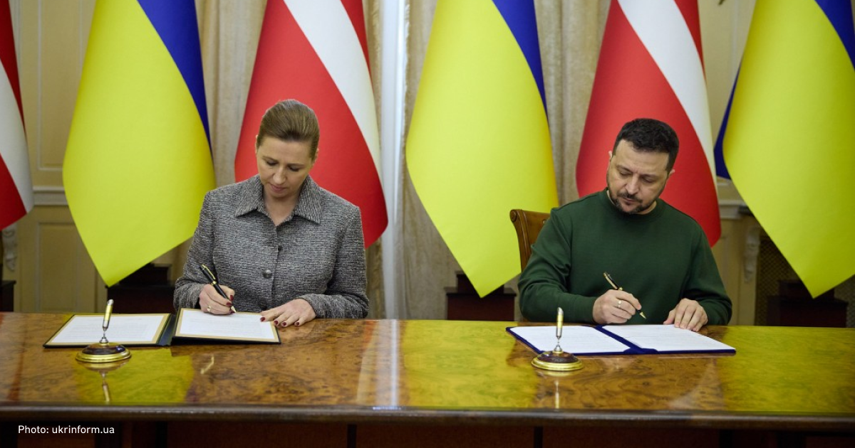 Ukraine and Denmark sign agreement on long-term support in the security sector