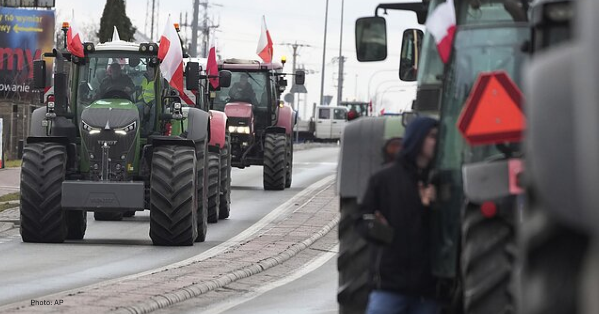 Polish farmers to partially block Lithuanian border from 1 March