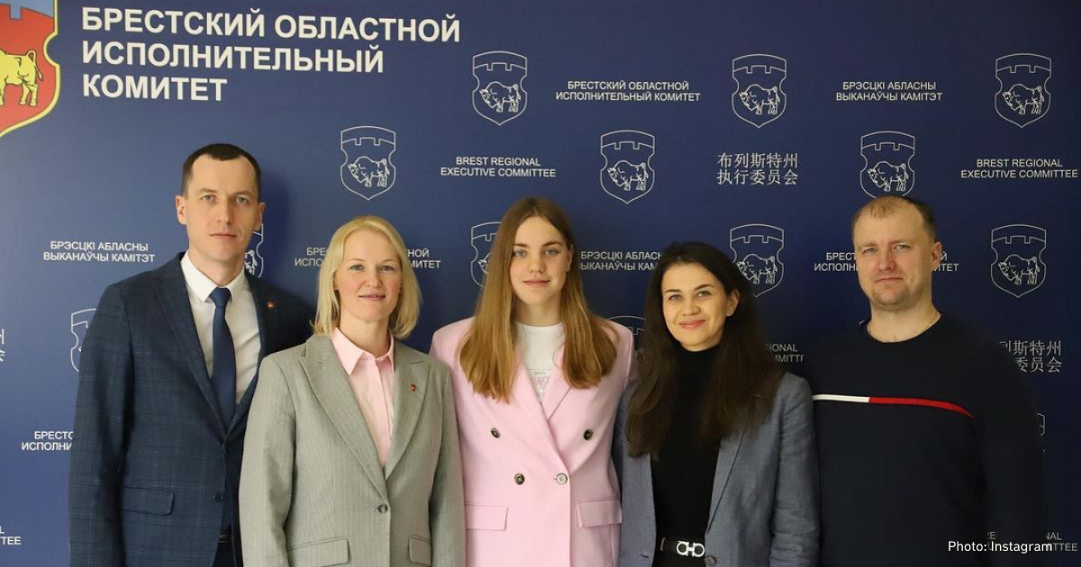The Belarussian swimmer who attended an event with sanctioned politician Shuleyko was allowed to attend Qatar World Aquatics Championship