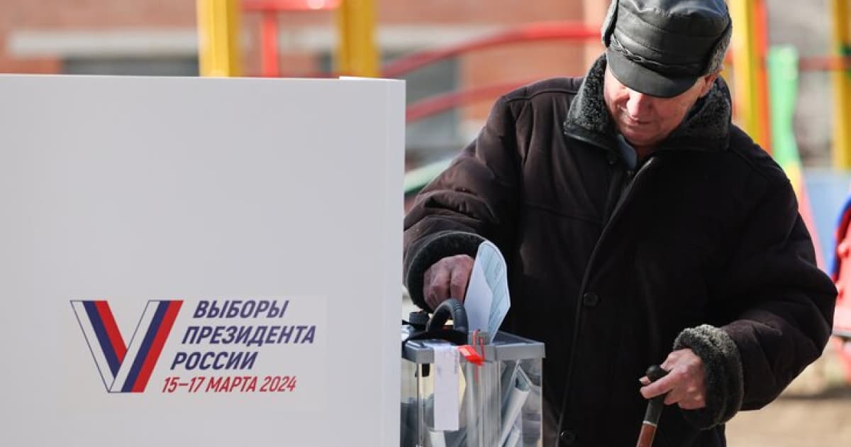 Russians start illegal early voting for the presidential election in the temporarily occupied Luhansk region, east of Ukraine