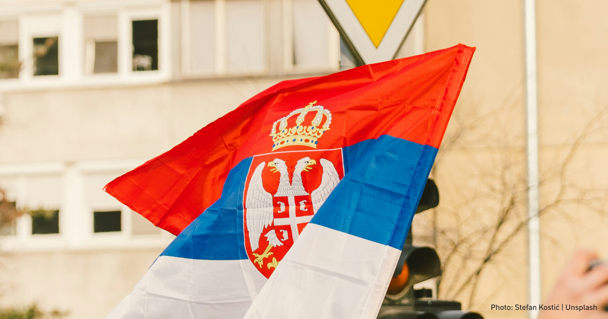 The Serbian president spoke on social media about the 'difficult days' for the country and its people
