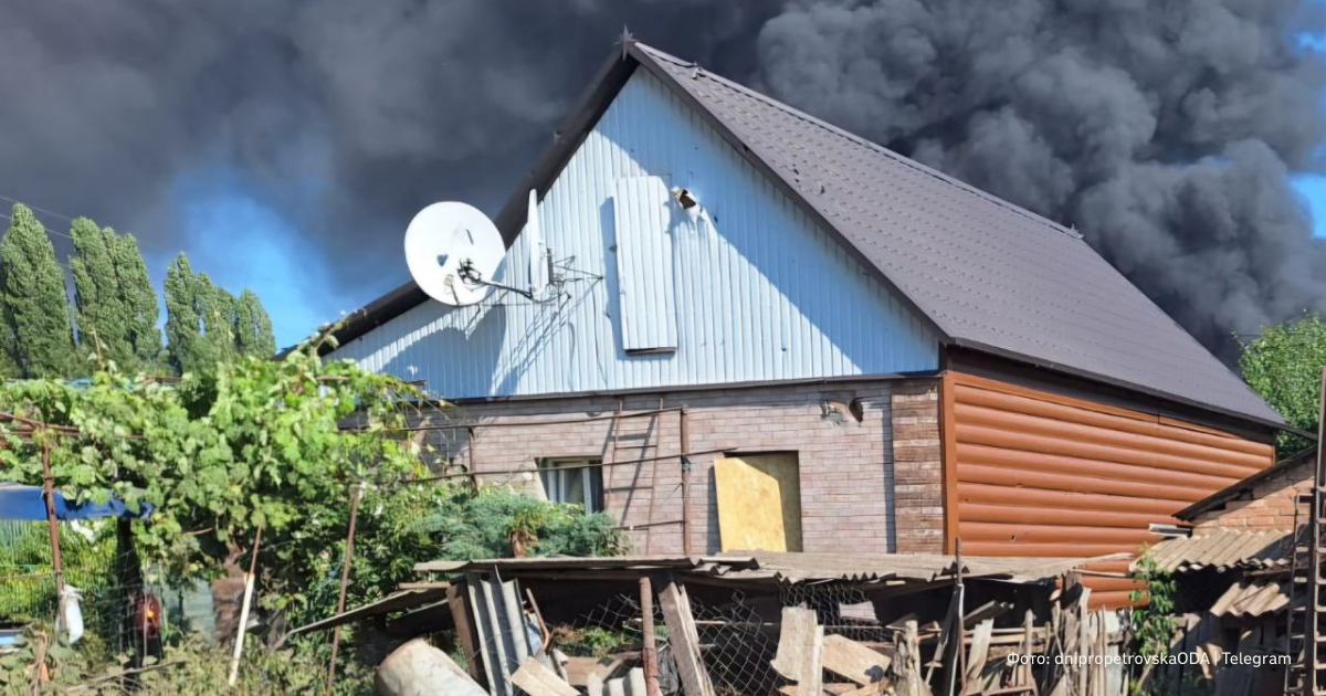 Одна людина загинула в Нікополі від російського артилерійського обстрілу вранці 10 липня